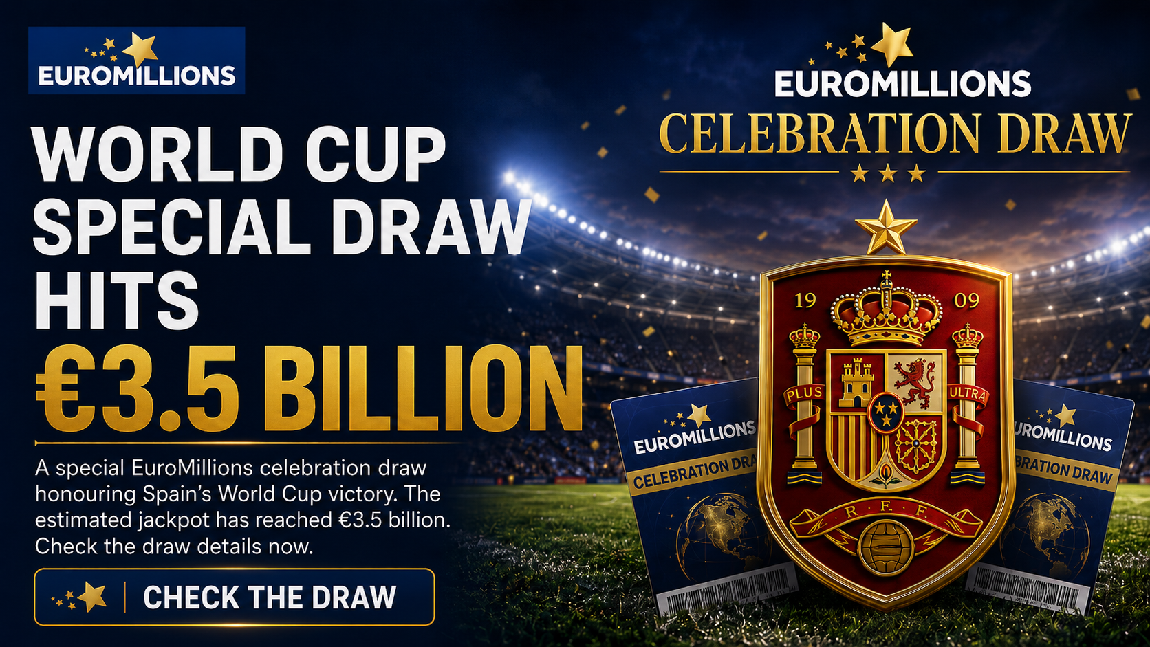 Spain’s World Cup celebration and the European special draw